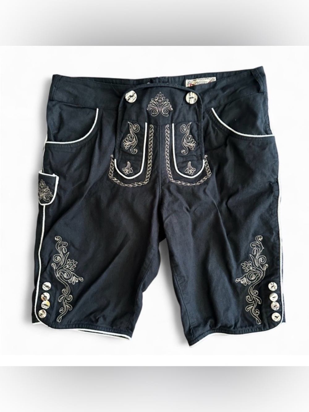 Stockerpoint Short Linen Lederhosen Mina 38